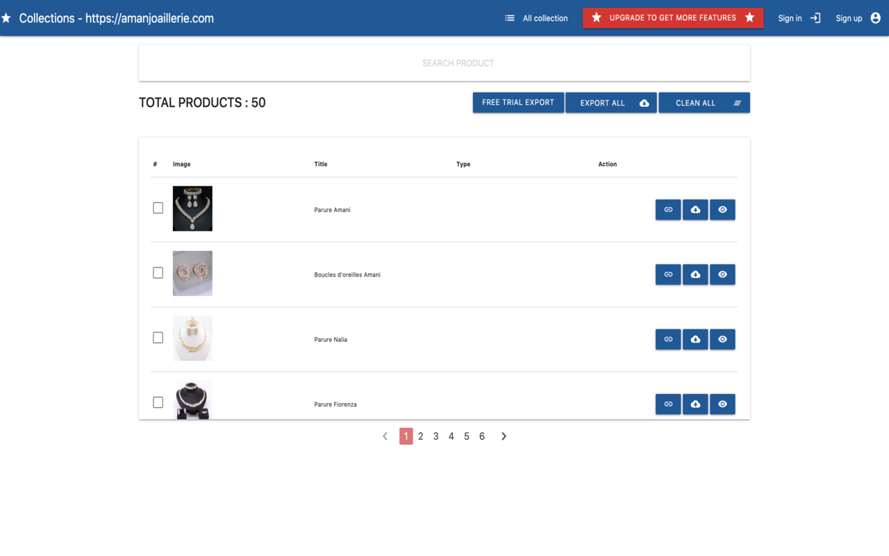 Shopify Scraper chrome谷歌浏览器插件_扩展第3张截图