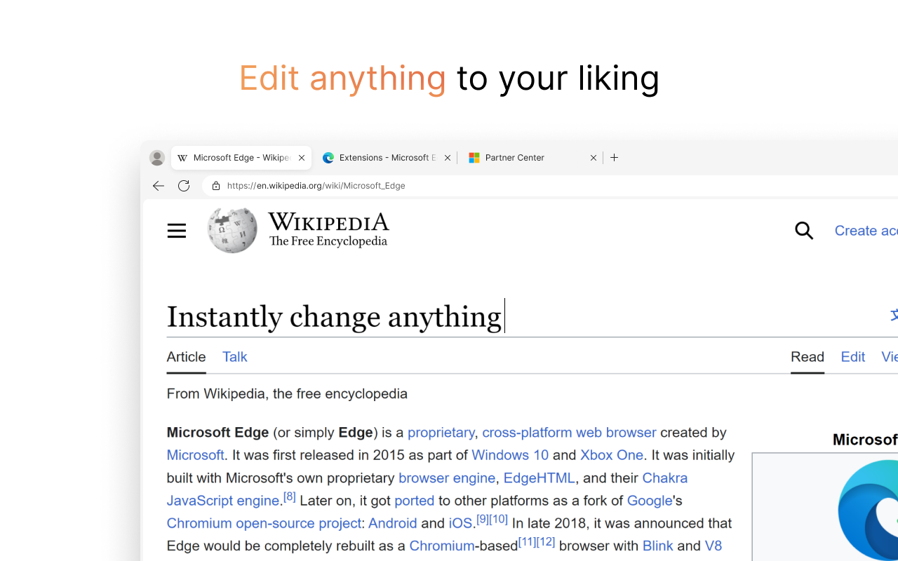 网页编辑 chrome谷歌浏览器插件_扩展第3张截图