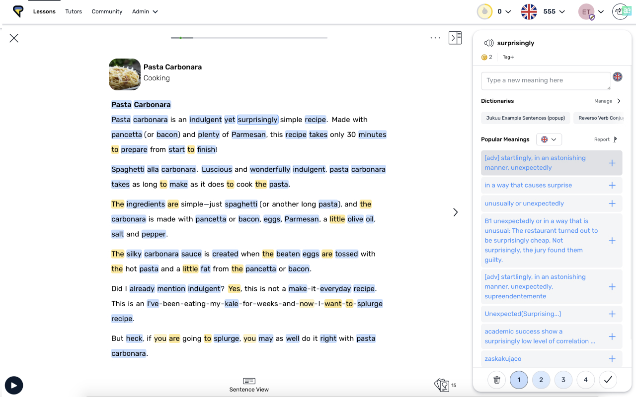 LingQ Importer chrome谷歌浏览器插件_扩展第1张截图