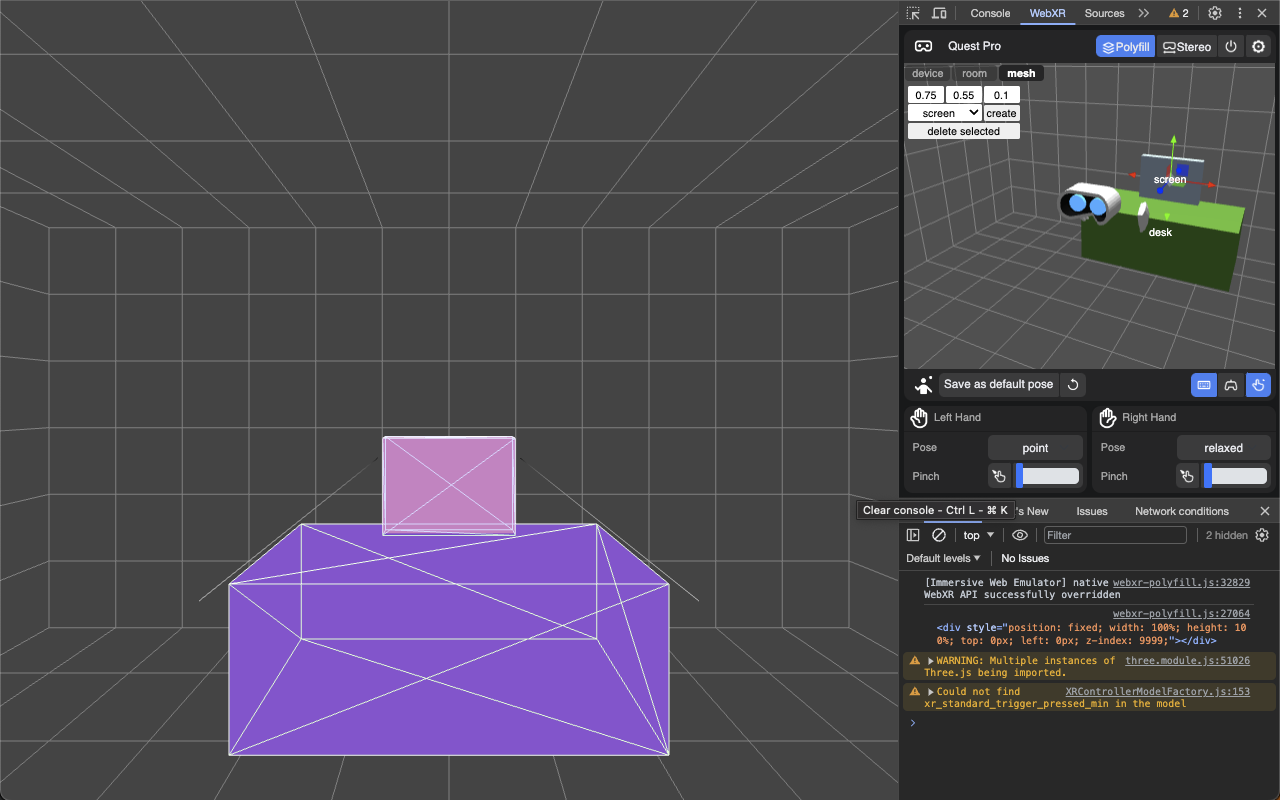 Immersive Web Emulator chrome谷歌浏览器插件_扩展第3张截图