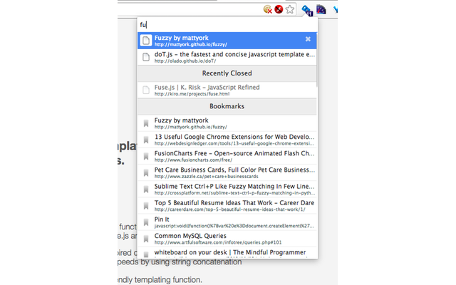 Quick Tabs chrome谷歌浏览器插件_扩展第4张截图