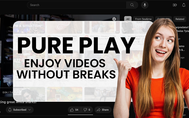 YouTube 广告拦截器 chrome谷歌浏览器插件_扩展第4张截图