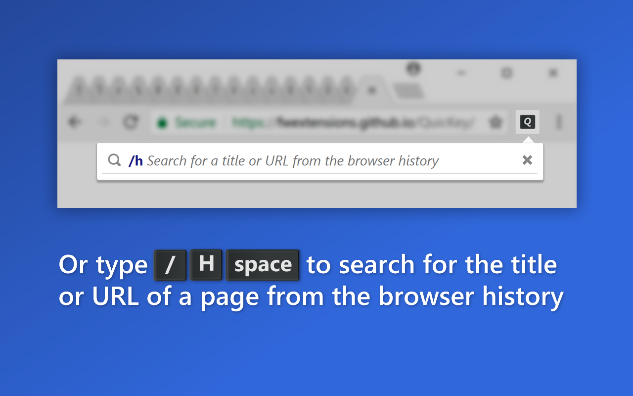 QuicKey – The quick tab switcher chrome谷歌浏览器插件_扩展第2张截图
