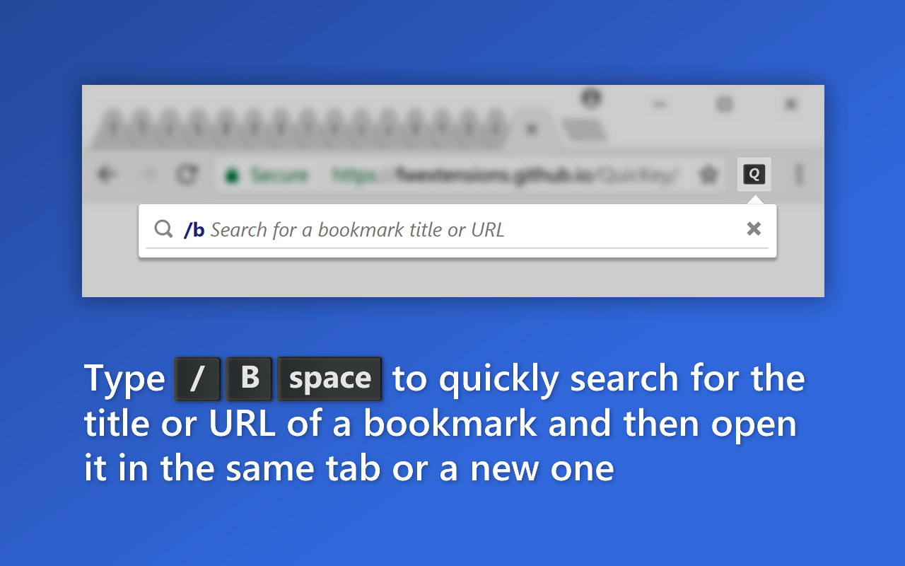 QuicKey – The quick tab switcher chrome谷歌浏览器插件_扩展第3张截图