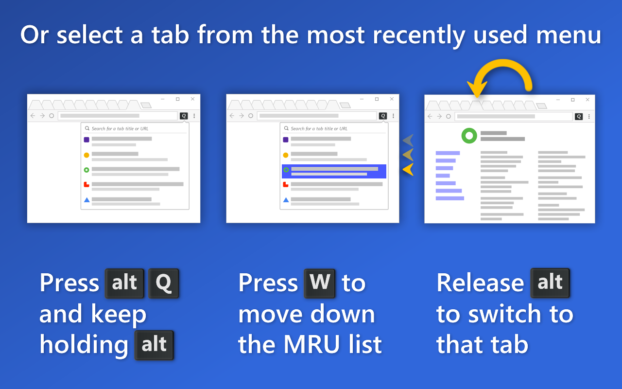 QuicKey – The quick tab switcher chrome谷歌浏览器插件_扩展第4张截图