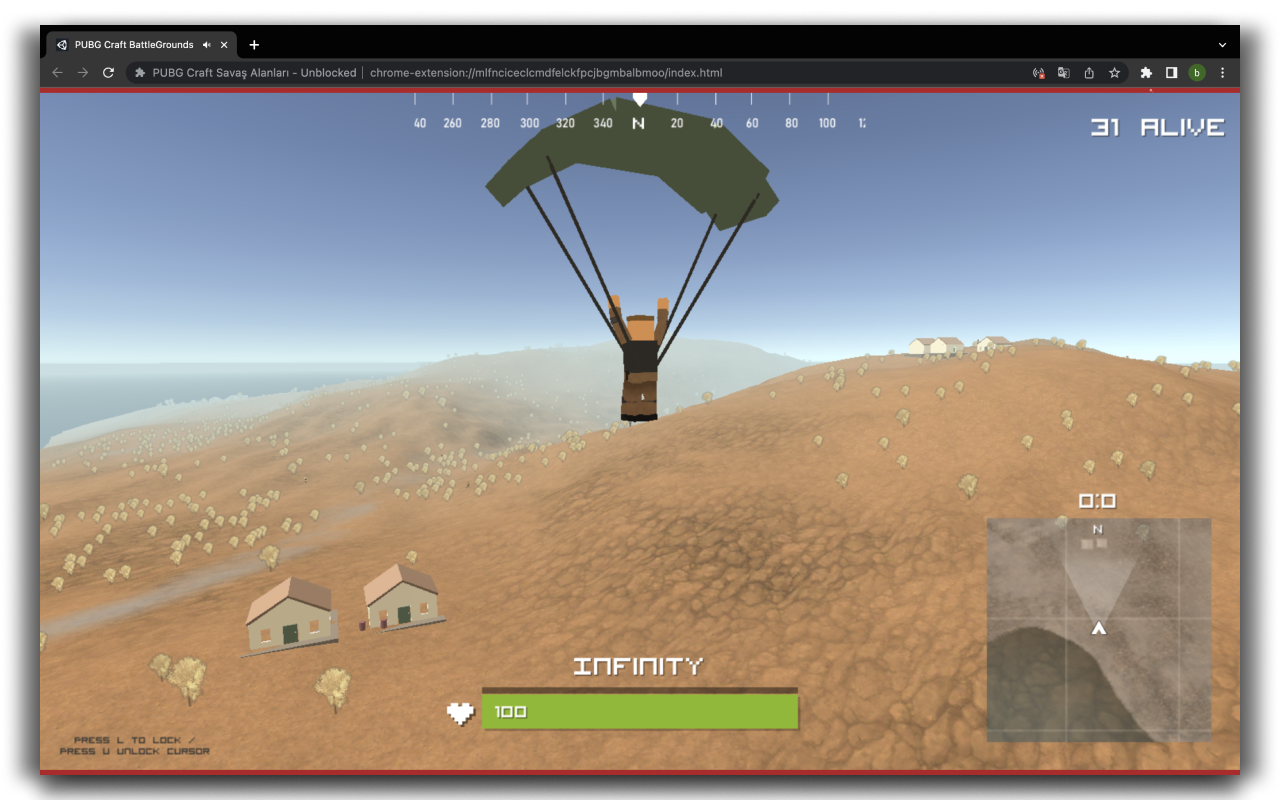 PUBG Craft Battlegrounds chrome谷歌浏览器插件_扩展第1张截图