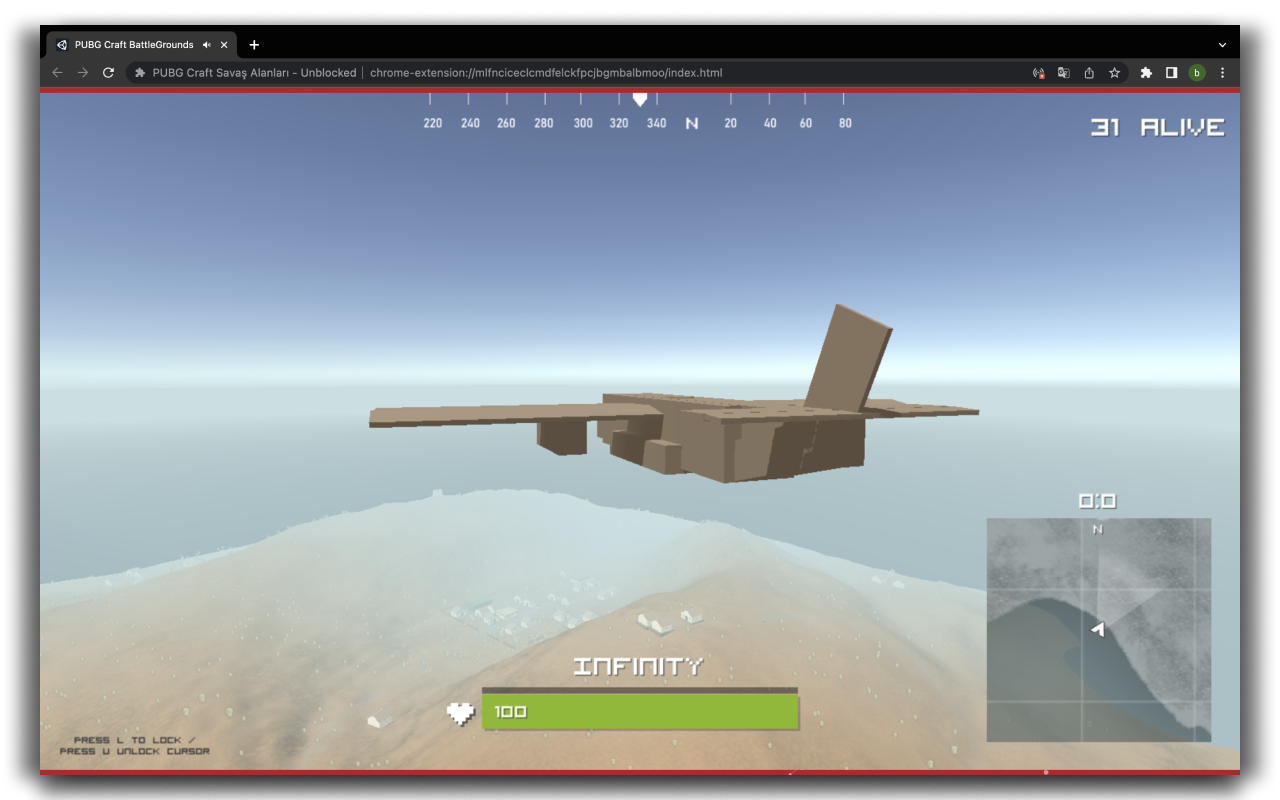 PUBG Craft Battlegrounds chrome谷歌浏览器插件_扩展第4张截图