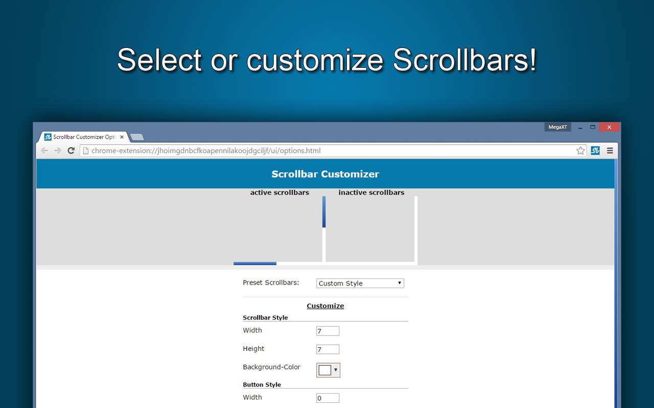 Scrollbar Customizer chrome谷歌浏览器插件_扩展第1张截图