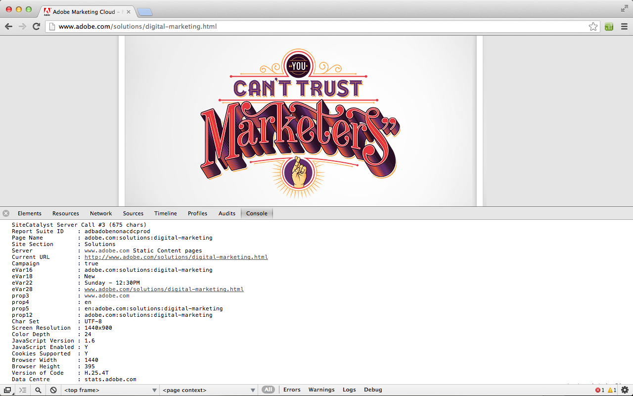 Debugger for Adobe Analytics chrome谷歌浏览器插件_扩展第2张截图