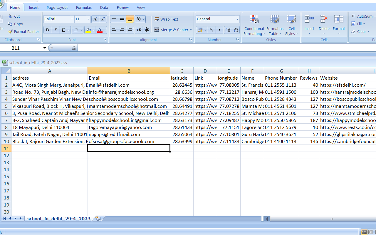 Bing Map Scrapper Tool chrome谷歌浏览器插件_扩展第5张截图