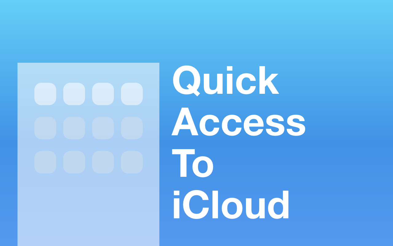 iCloud 仪表板 chrome谷歌浏览器插件_扩展第1张截图