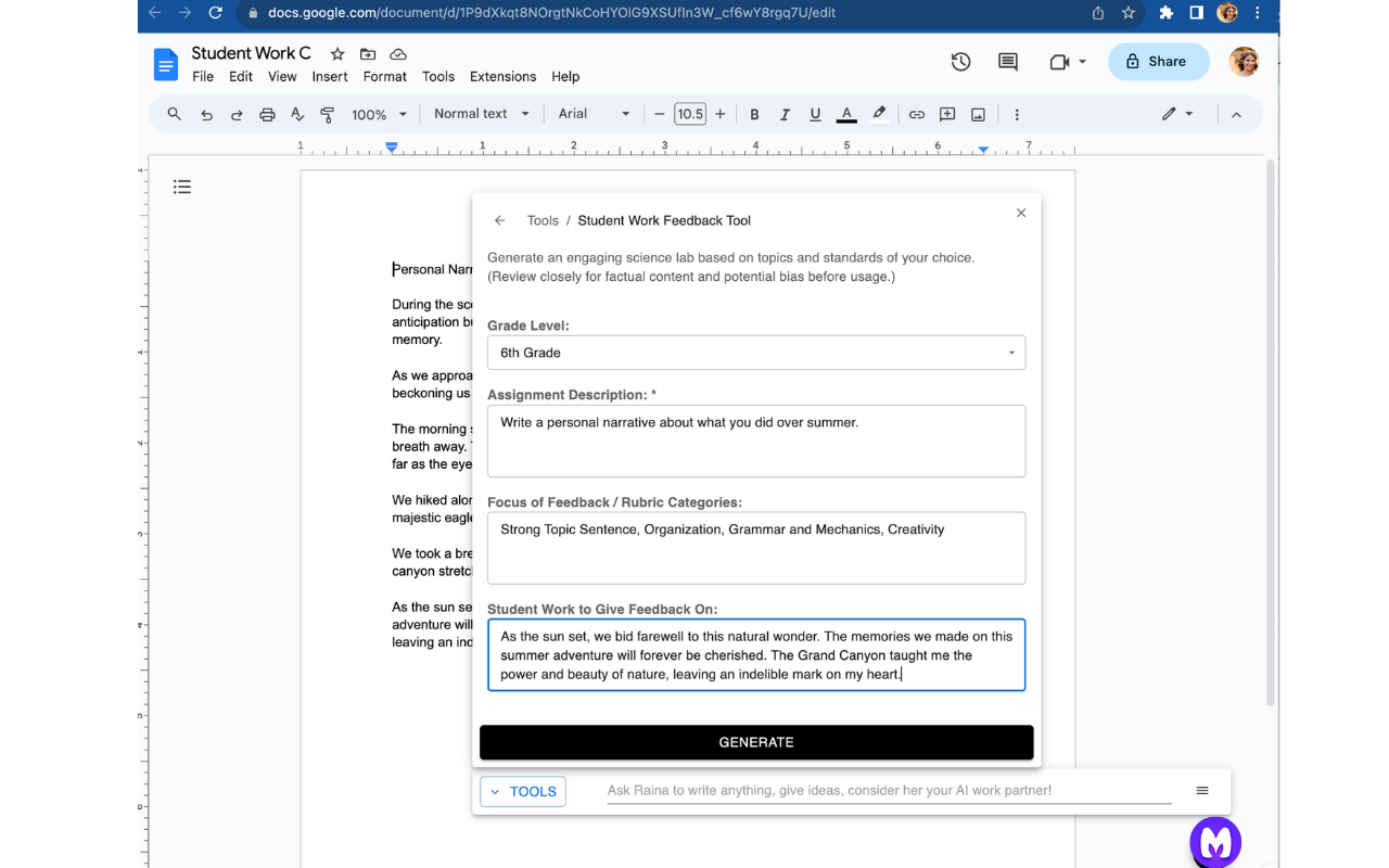 MagicSchool AI - AI Assistant for Teachers chrome谷歌浏览器插件_扩展第1张截图