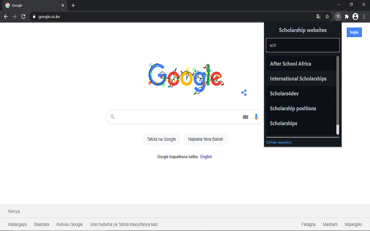 Scholarship websites chrome谷歌浏览器插件_扩展第1张截图