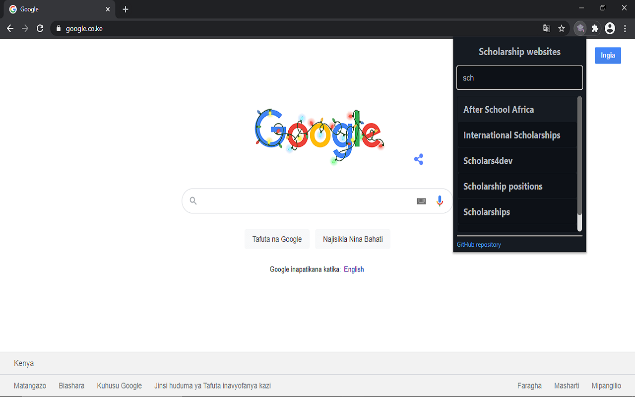 Scholarship websites chrome谷歌浏览器插件_扩展第2张截图
