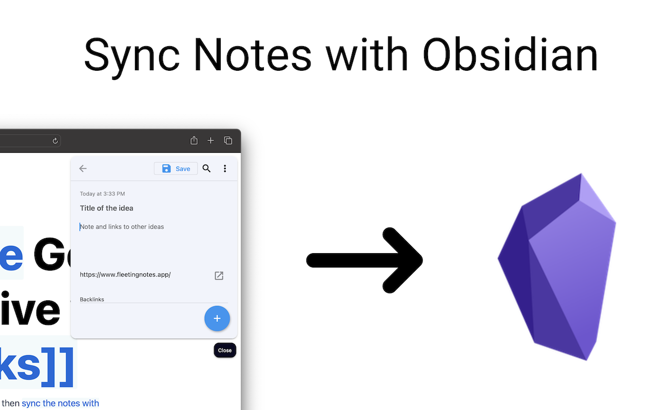 Fleeting Notes chrome谷歌浏览器插件_扩展第1张截图
