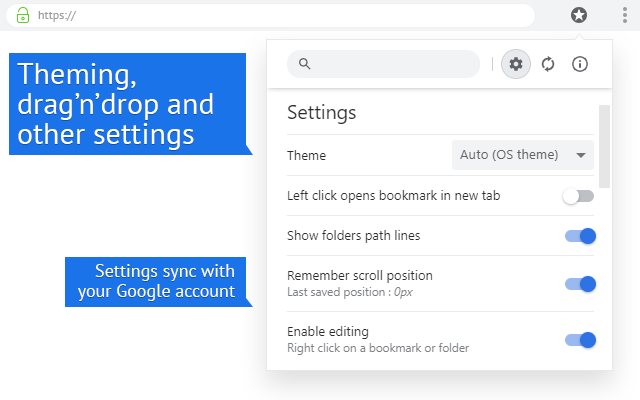 Bookmark Navigator chrome谷歌浏览器插件_扩展第3张截图