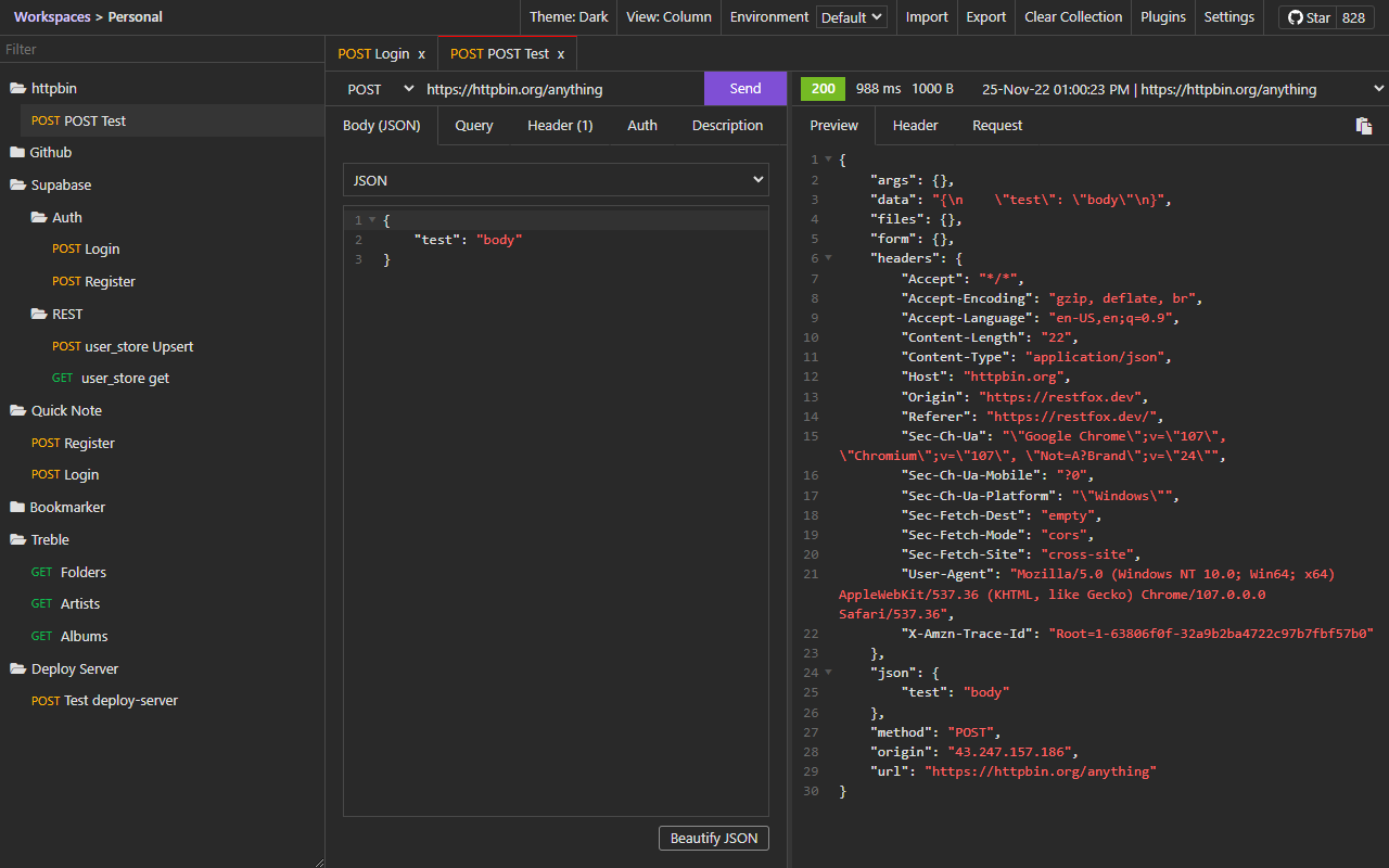 Restfox chrome谷歌浏览器插件_扩展第2张截图