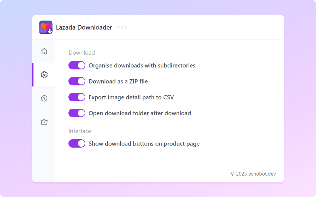 Lazada Downloader - Save Lazada images with one click chrome谷歌浏览器插件_扩展第3张截图