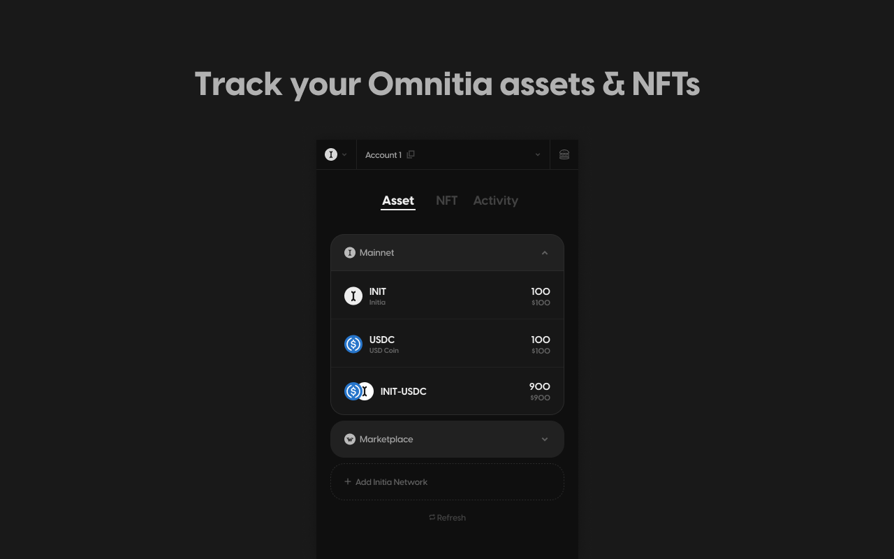 Initia Wallet chrome谷歌浏览器插件_扩展第2张截图