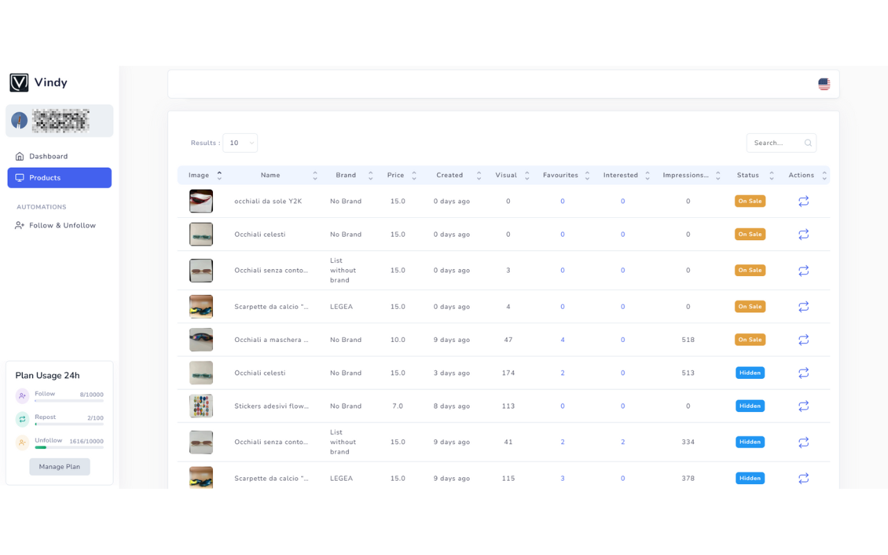 Vindy | Boost Vinted Sales chrome谷歌浏览器插件_扩展第3张截图