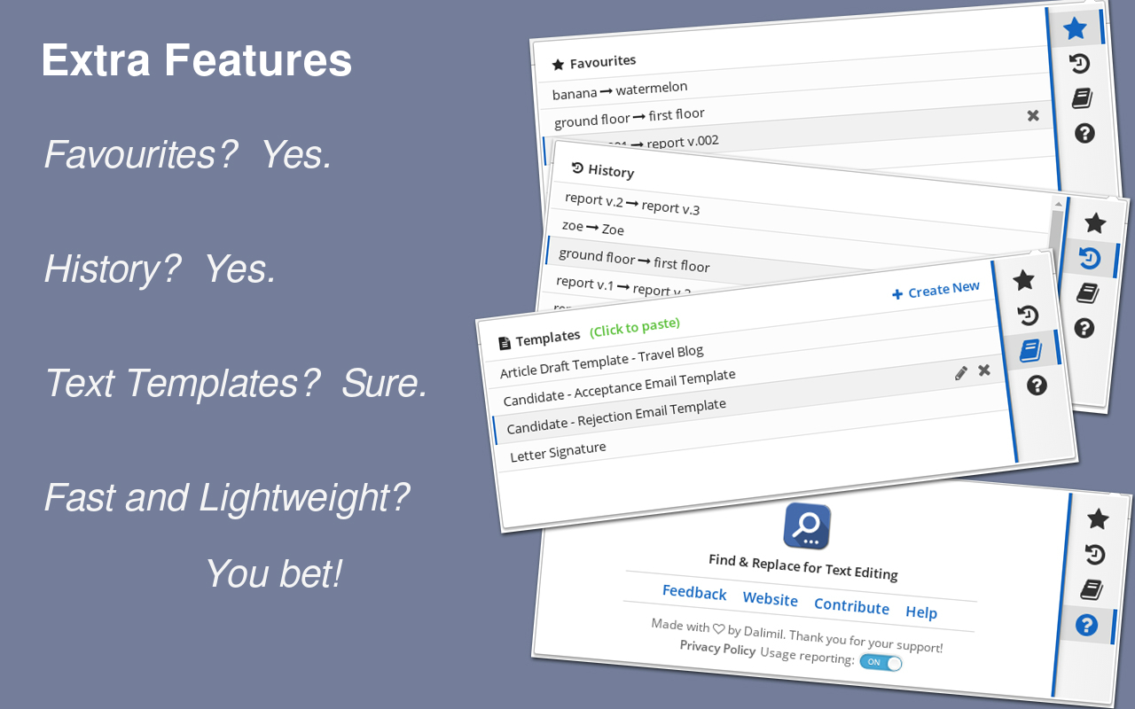 Find & Replace for Text Editing chrome谷歌浏览器插件_扩展第1张截图