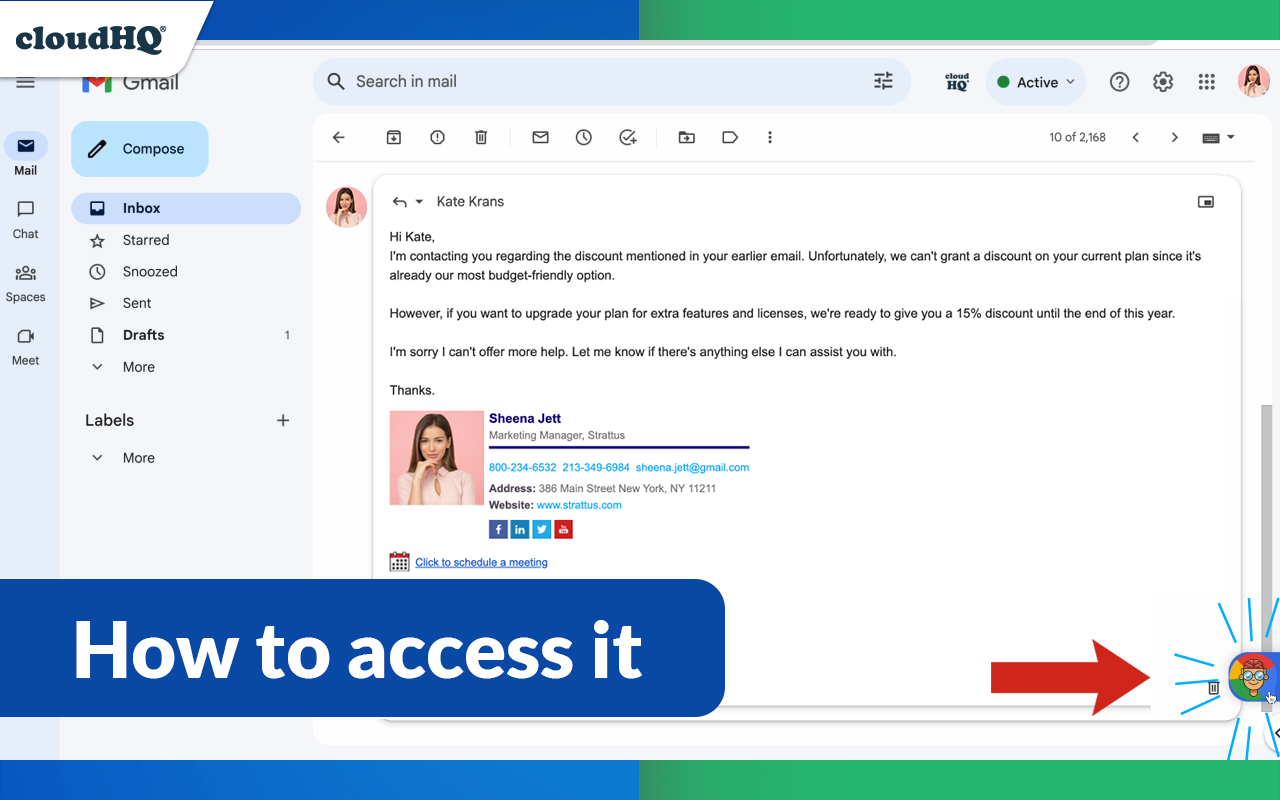 ChatGPT Sidebar cloudHQ chrome谷歌浏览器插件_扩展第1张截图