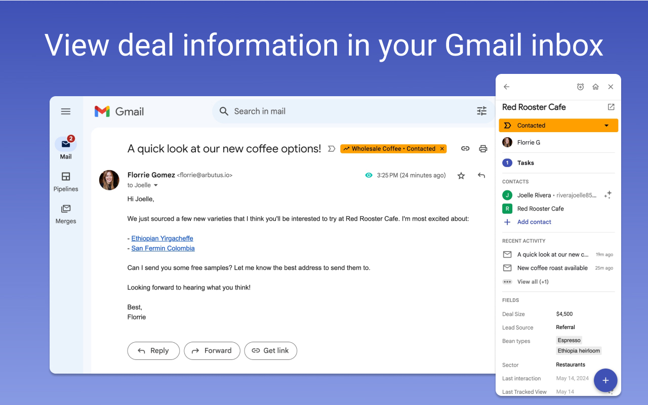Streak CRM for Gmail chrome谷歌浏览器插件_扩展第1张截图