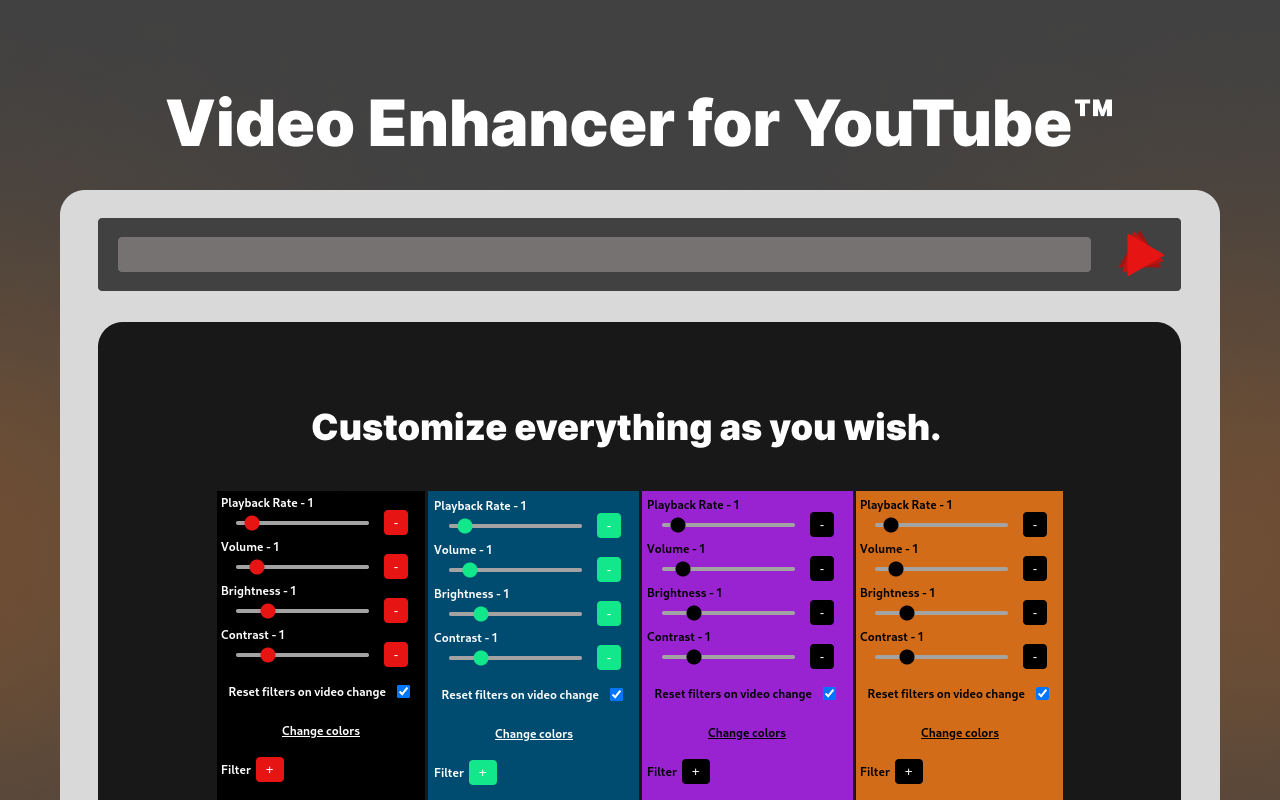 Video Enhancer for YouTube™ chrome谷歌浏览器插件_扩展第3张截图