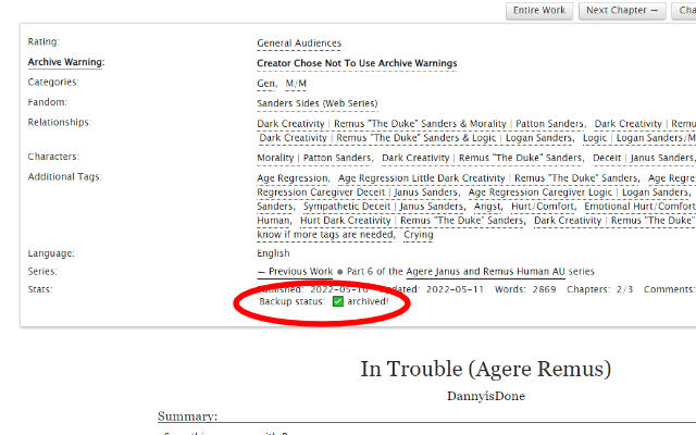 ao3 saver chrome谷歌浏览器插件_扩展第1张截图