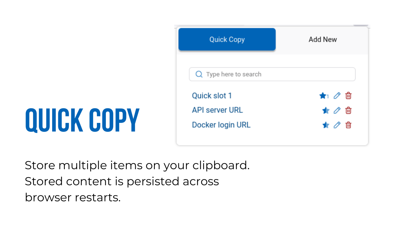 Quick Copy - most powerful clipboard manager chrome谷歌浏览器插件_扩展第2张截图