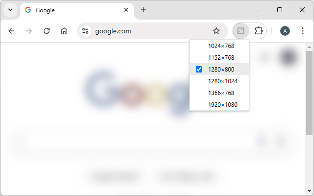 Window Resizer chrome谷歌浏览器插件_扩展第2张截图
