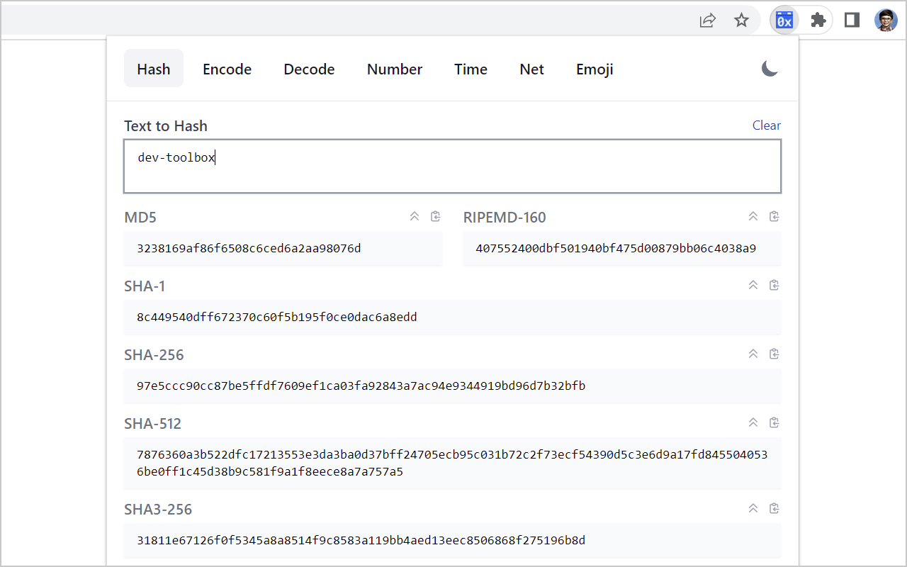 Dev Toolbox chrome谷歌浏览器插件_扩展第3张截图