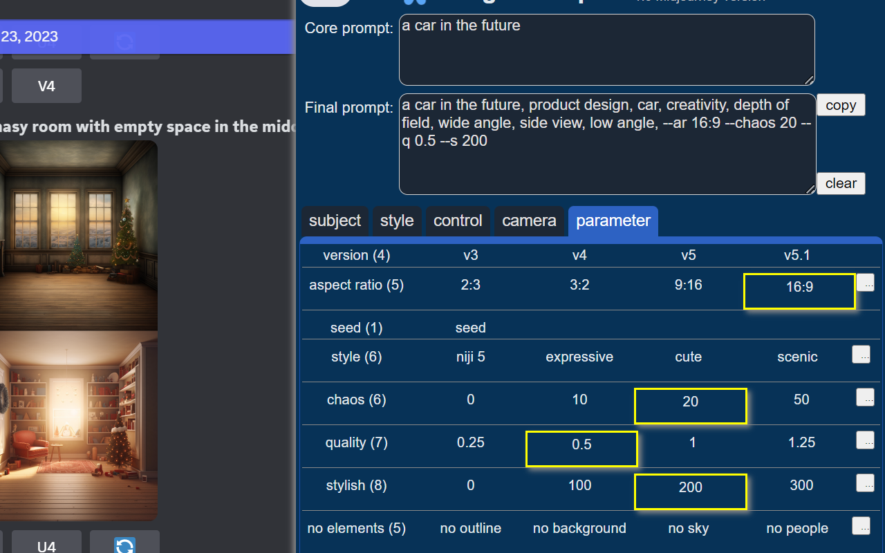 AI Image Prompter - for Midjourney and more chrome谷歌浏览器插件_扩展第1张截图