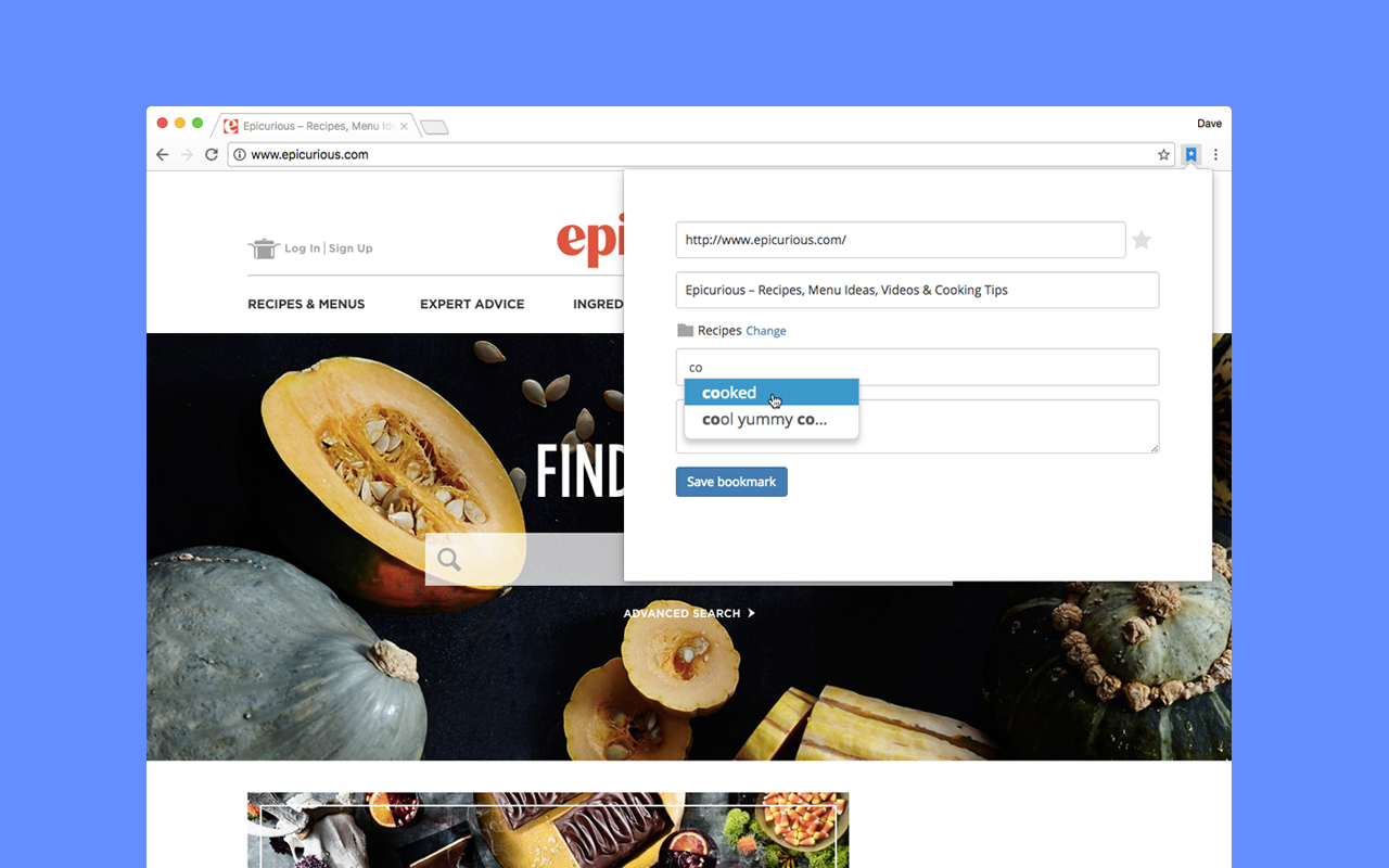 Save to Bookmark OS chrome谷歌浏览器插件_扩展第2张截图