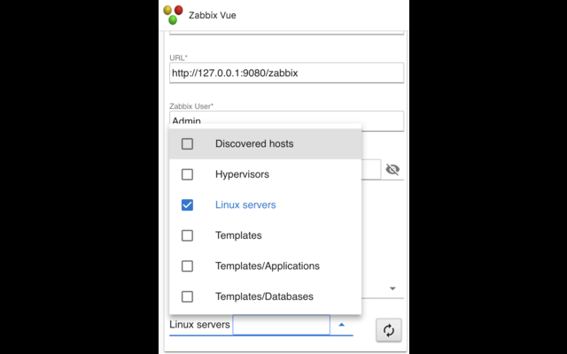 Zabbix Vue chrome谷歌浏览器插件_扩展第4张截图