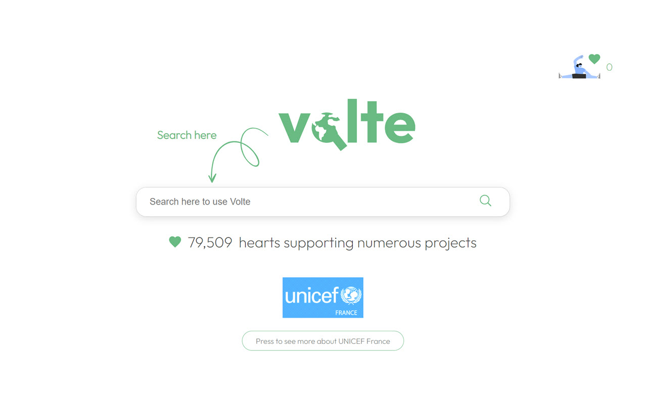 Volte: search with a purpose chrome谷歌浏览器插件_扩展第4张截图