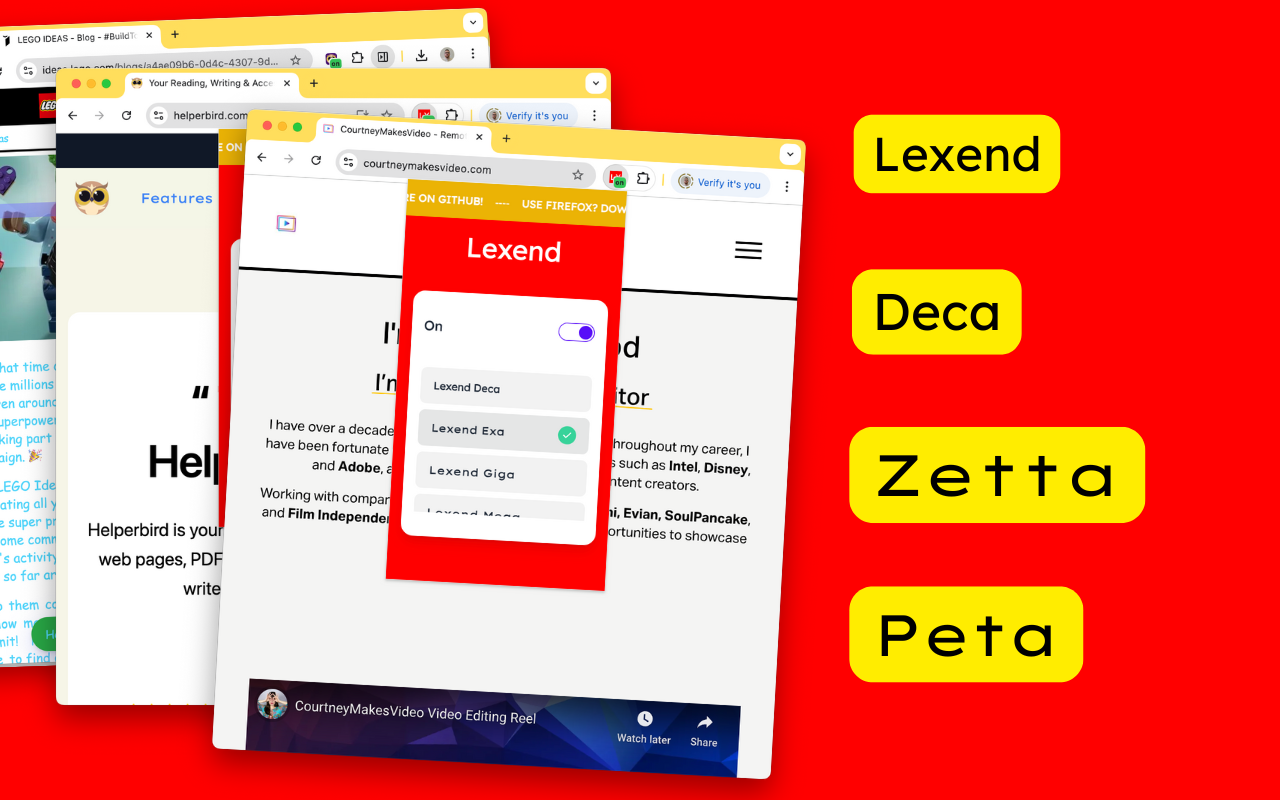 Lexend for Chrome™ chrome谷歌浏览器插件_扩展第3张截图