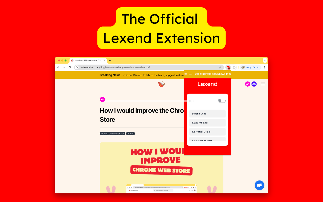 Lexend for Chrome™ chrome谷歌浏览器插件_扩展第4张截图