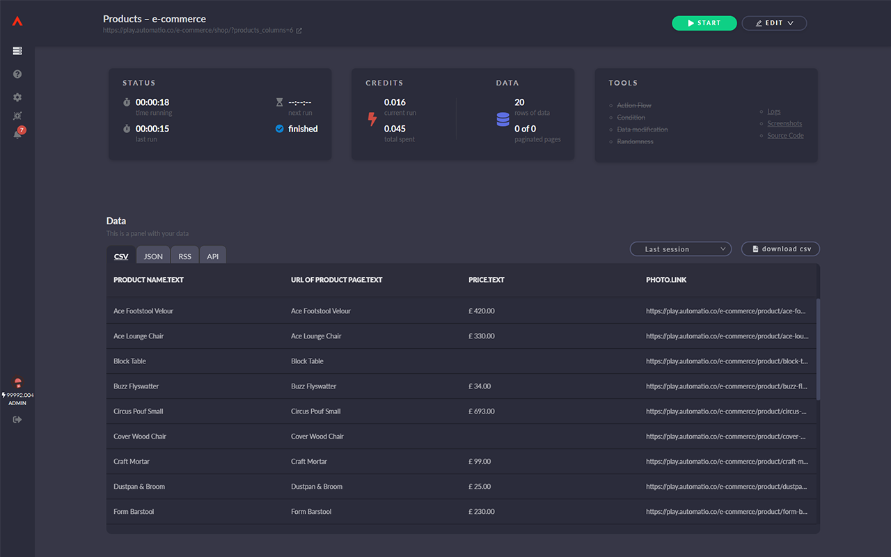 Automatio - Web Automation & Scraping chrome谷歌浏览器插件_扩展第1张截图