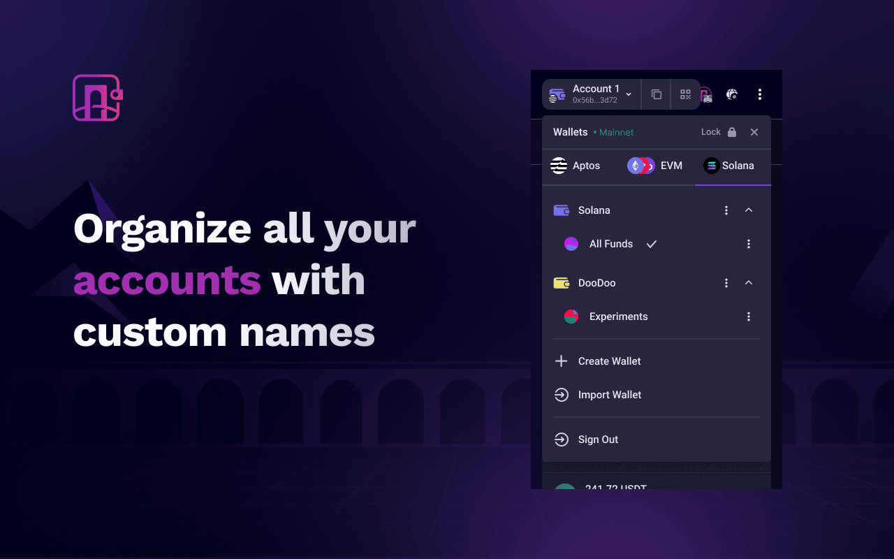 Pontem Crypto Wallet - Eth, Sol, BTC + chrome谷歌浏览器插件_扩展第5张截图