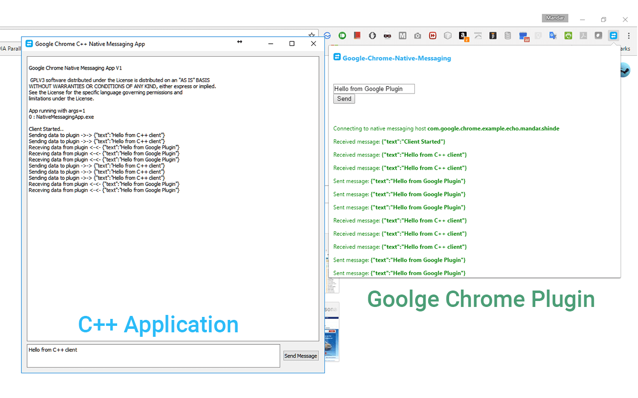 Native Messaging Example chrome谷歌浏览器插件_扩展第2张截图
