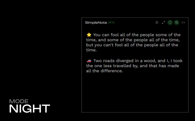 SimpleNote chrome谷歌浏览器插件_扩展第2张截图