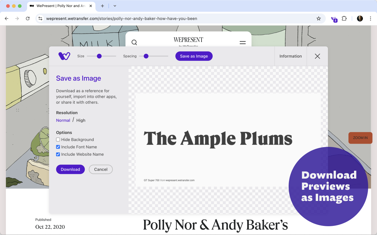 Wordmark Extension chrome谷歌浏览器插件_扩展第1张截图