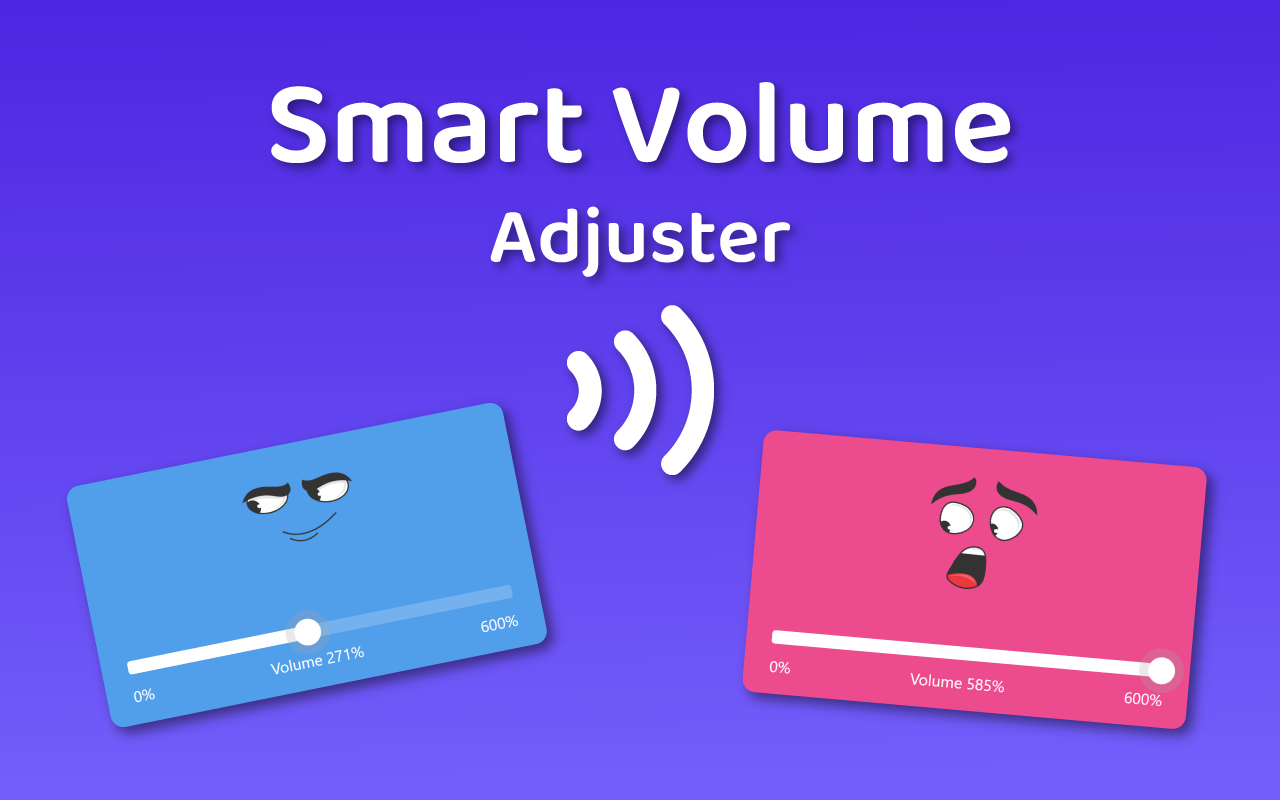Smart Volume Adjuster - 音量控制 chrome谷歌浏览器插件_扩展第1张截图