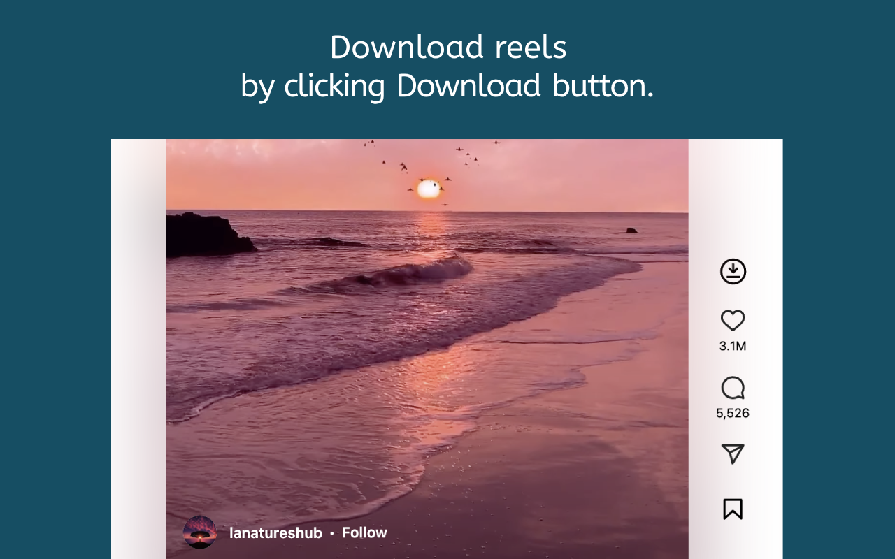 IMDownloader | Download story reels highlight image and video chrome谷歌浏览器插件_扩展第5张截图