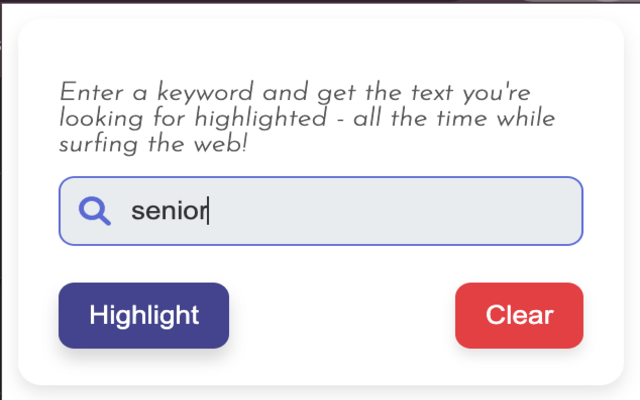 Text Highlighter chrome谷歌浏览器插件_扩展第4张截图