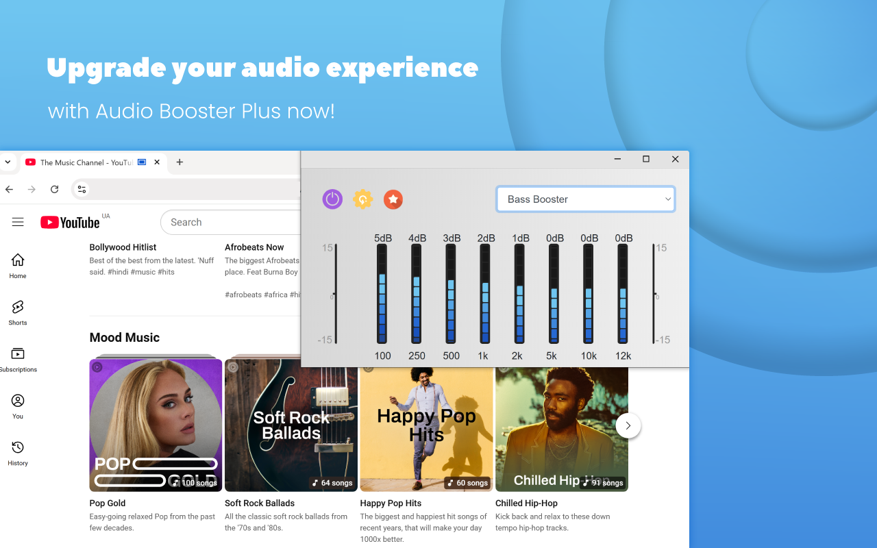 Audio Booster Plus chrome谷歌浏览器插件_扩展第1张截图
