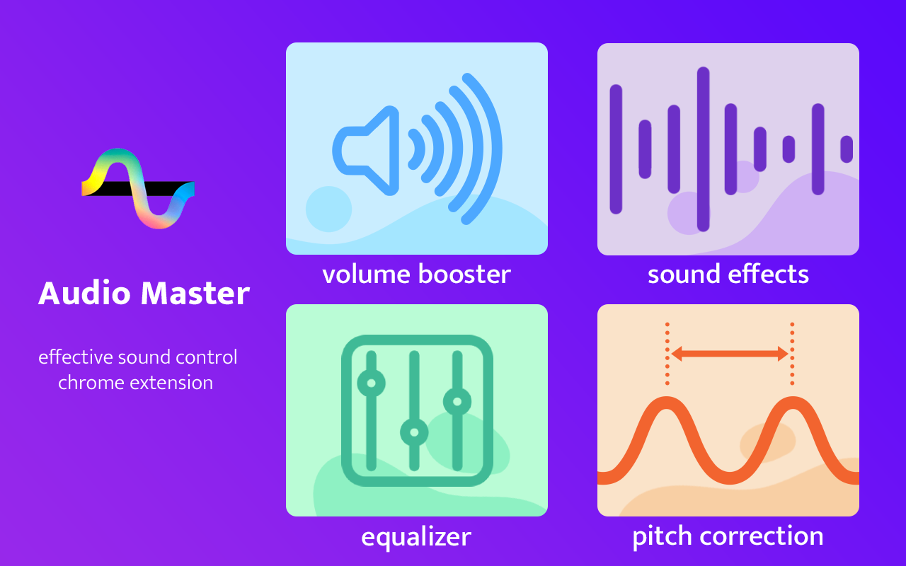 Volume Booster, equalizer → Audio control chrome谷歌浏览器插件_扩展第3张截图