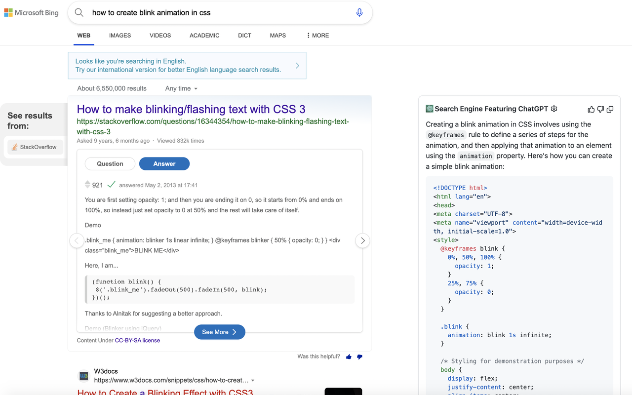 用于搜索的 ChatGPT chrome谷歌浏览器插件_扩展第2张截图