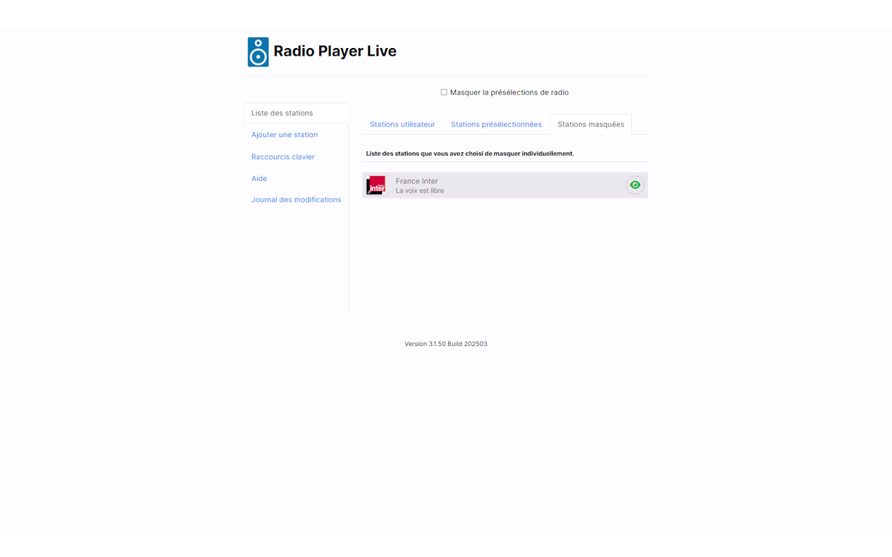 Radio Player Live chrome谷歌浏览器插件_扩展第2张截图